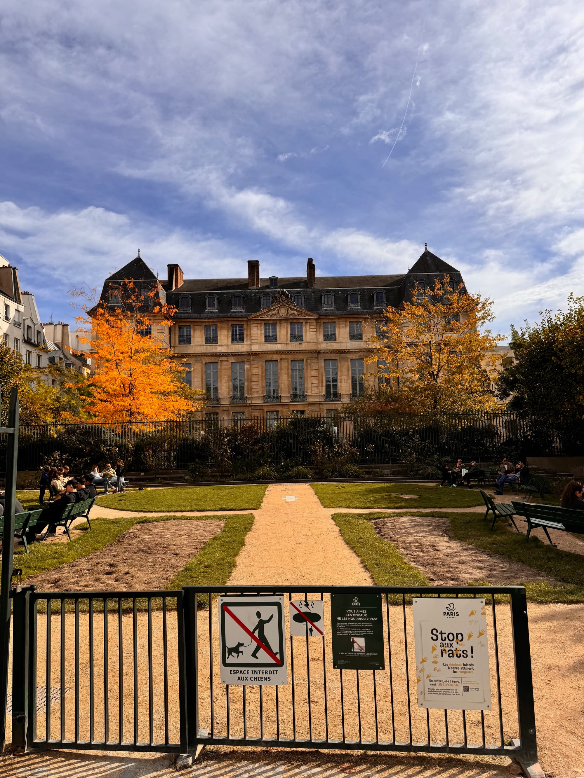 Paris in the fall